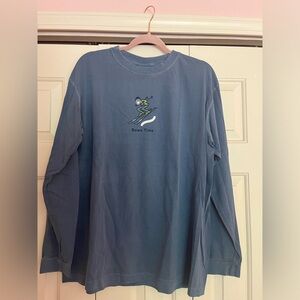 Life is Good “Down Time” long sleeve t shirt